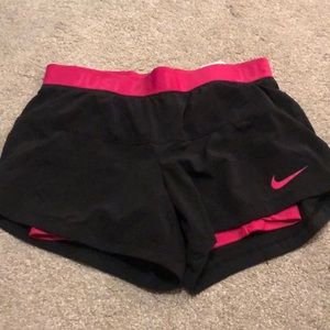Nike dri fit running shorts sz small